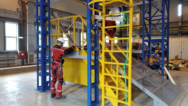 г. Чита. Учебный полигон "АЛЬПИНИСТ" 03-02 установлен  в "Норильский никель"