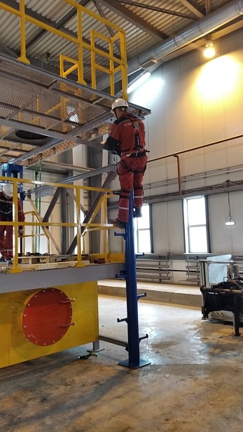 г. Чита. Учебный полигон "АЛЬПИНИСТ" 03-02 установлен  в "Норильский никель"