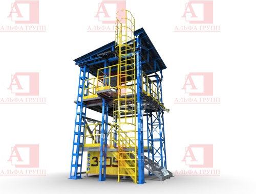 Учебно-тренировочный полигон (комплекс)  Альпинист-03-05-2. Учебно-тренировочный полигон (комплекс)  Альпинист-03-05-2.